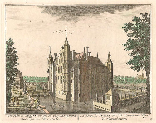 ZUILEN: Slot Zuylen - D Stoopendaal - 1719