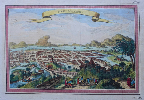 Mexico City - Arkstee & Merkus - ca 1751